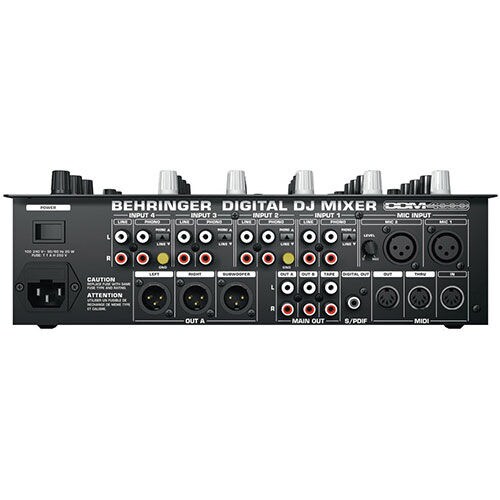 Behringer DDM4000 5-Ch Digital Pro DJ Mixer